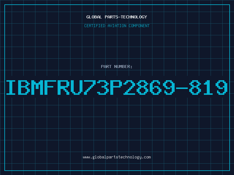 Aviation Part IBMFRU73P2869-819
