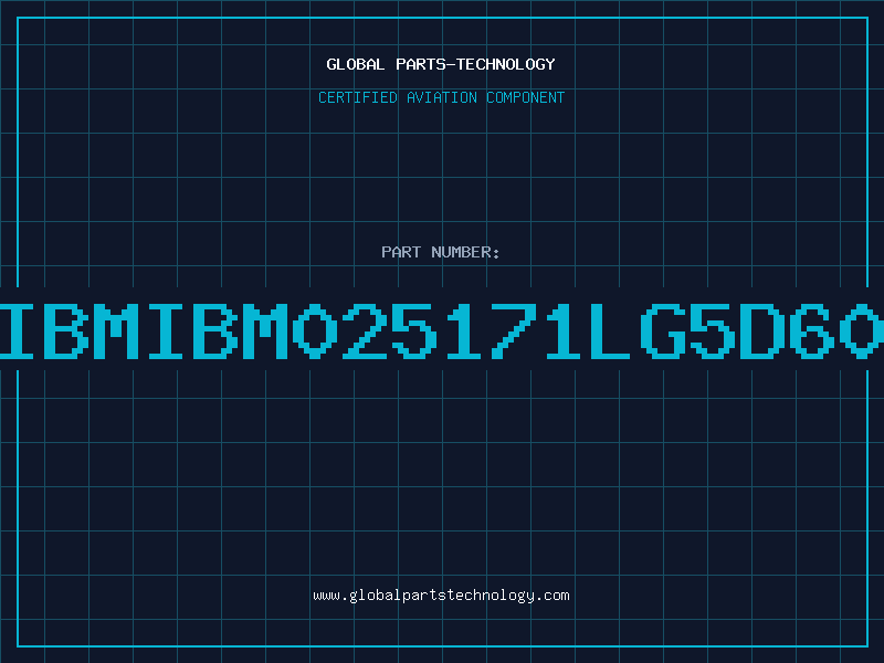 Aviation Part IBMIBM025171LG5D60