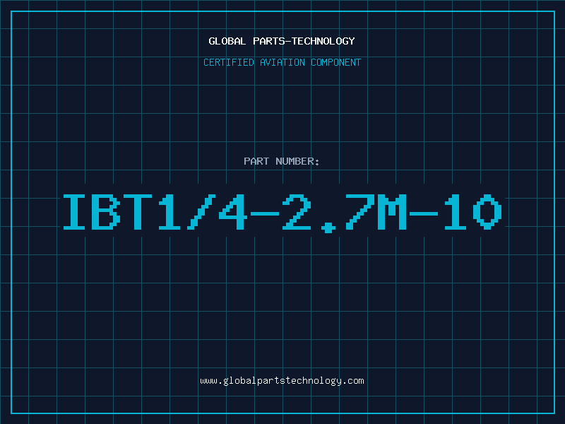 Aviation Part IBT1/4-2.7M-10