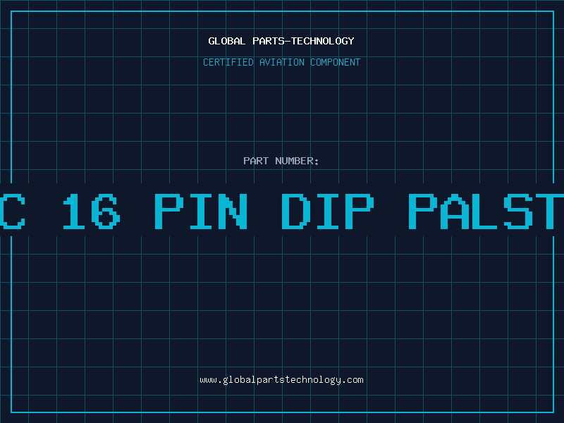 Aviation Part IC 16 PIN DIP PALSTI