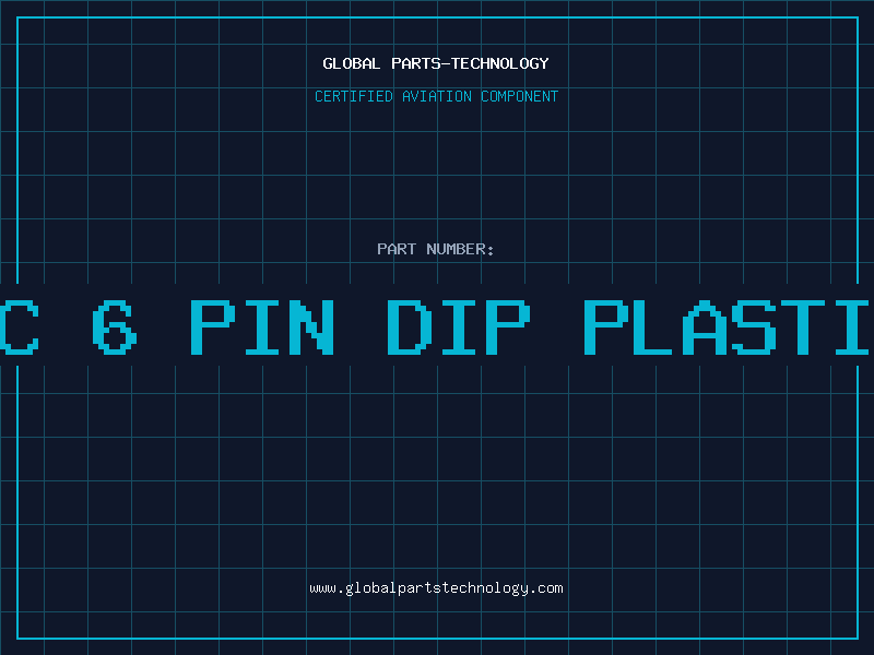 Aviation Part IC 6 PIN DIP PLASTIC