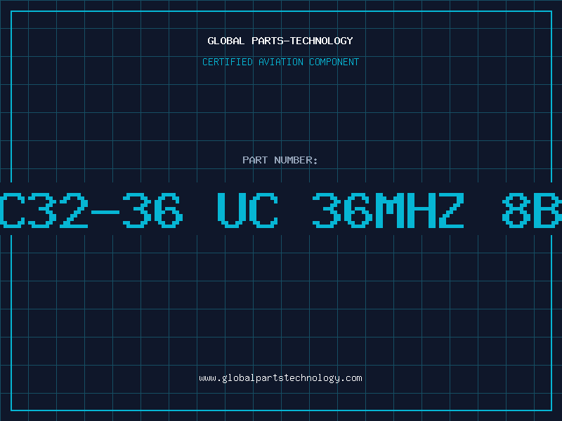 Aviation Part IC 80C32-36 UC 36MHZ 8BIT PL