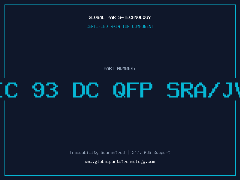 Aviation Part IC 93 DC QFP SRA/JV