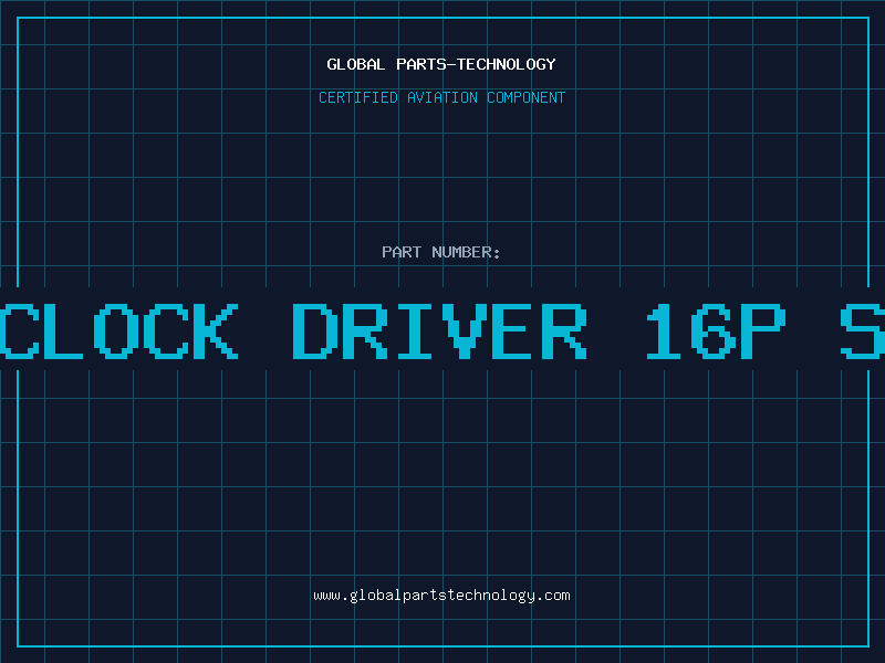 Aviation Part IC CLOCK DRIVER 16P SSOP