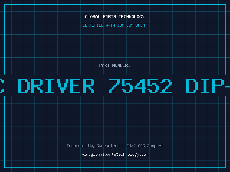 Aviation Part IC DRIVER 75452 DIP-8