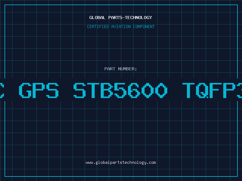 Aviation Part IC GPS STB5600 TQFP32