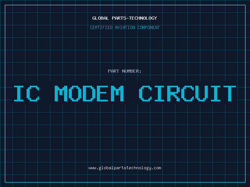 Aviation Part IC MODEM CIRCUIT