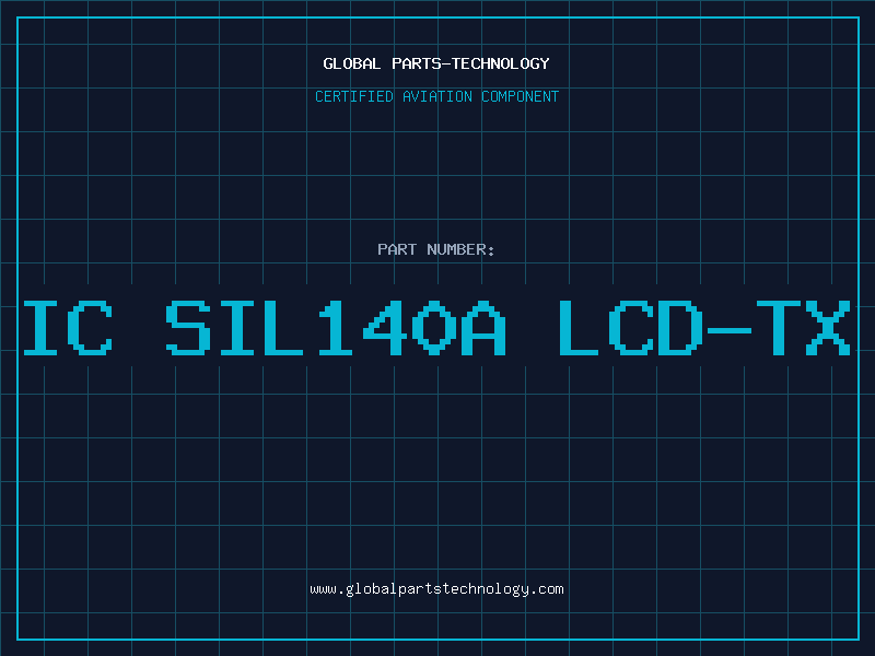 Aviation Part IC SIL140A LCD-TX