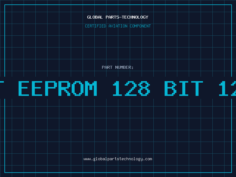 Aviation Part IC SMT EEPROM 128 BIT 12C BUS