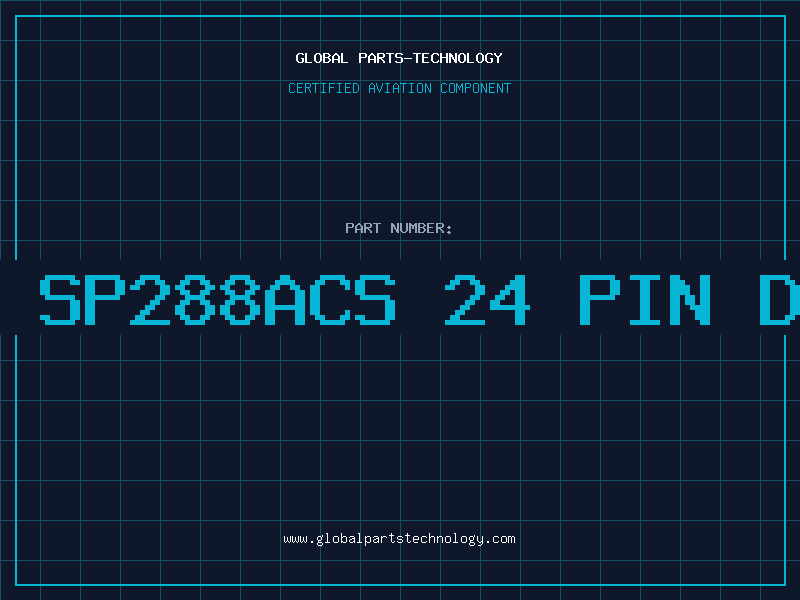 Aviation Part IC SP288ACS 24 PIN DIP