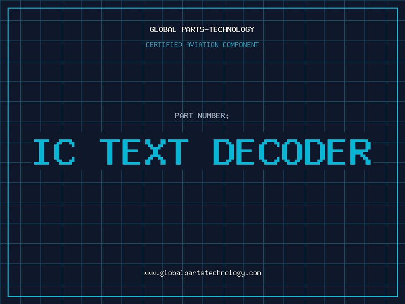 Aviation Part IC TEXT DECODER