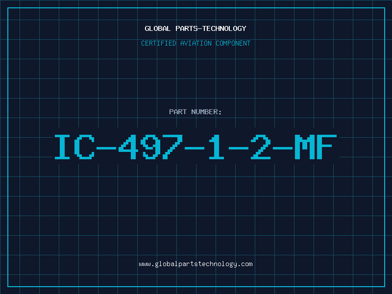 Aviation Part IC-497-1-2-MF