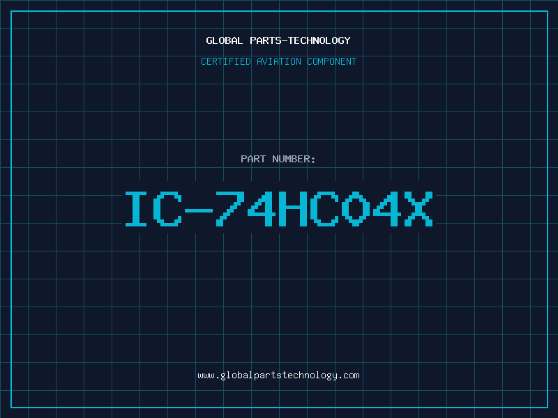 Aviation Part IC-74HC04X