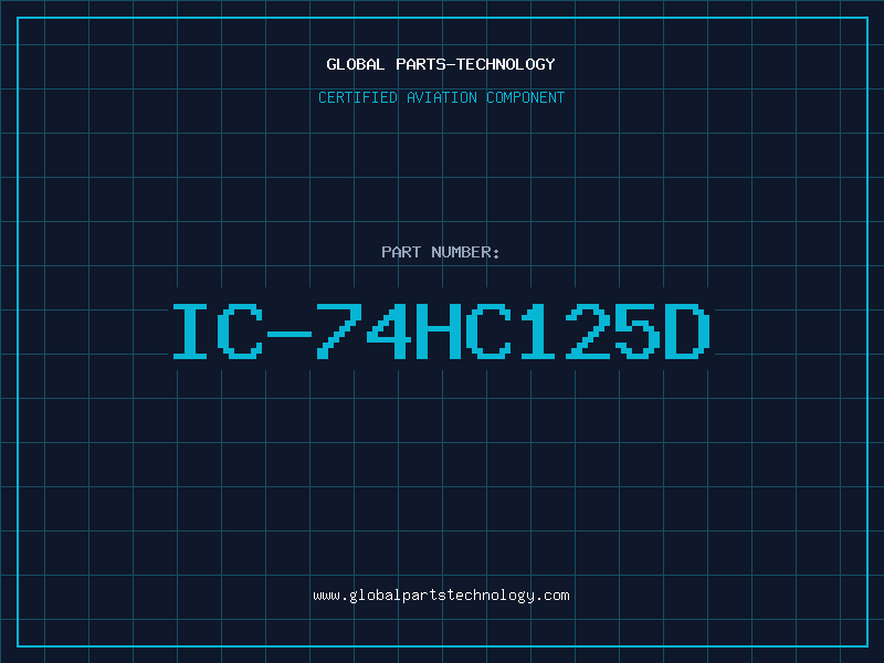 Aviation Part IC-74HC125D
