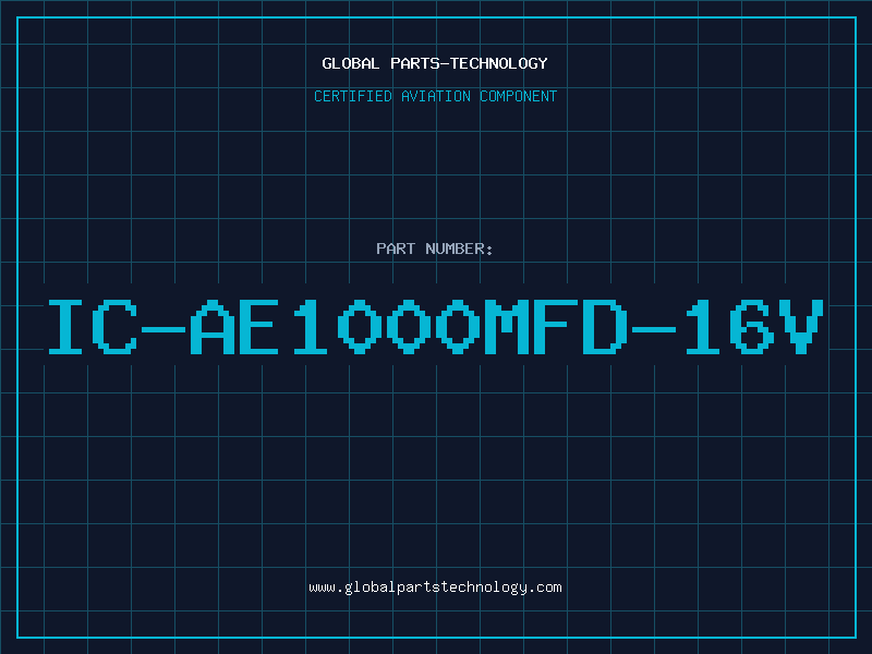 Aviation Part IC-AE1000MFD-16V