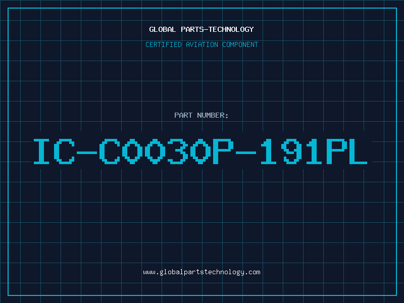 Aviation Part IC-C0030P-191PL
