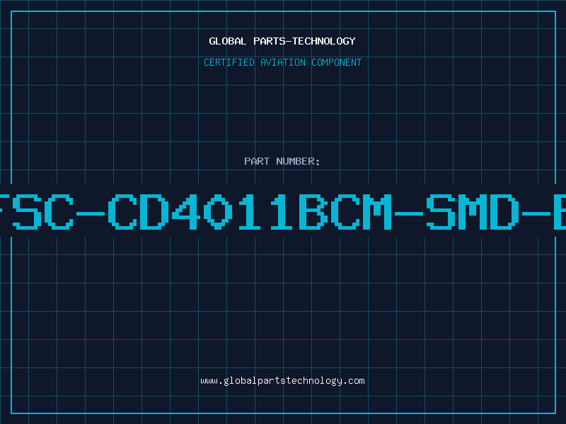 Aviation Part IC-FSC-CD4011BCM-SMD-BULK
