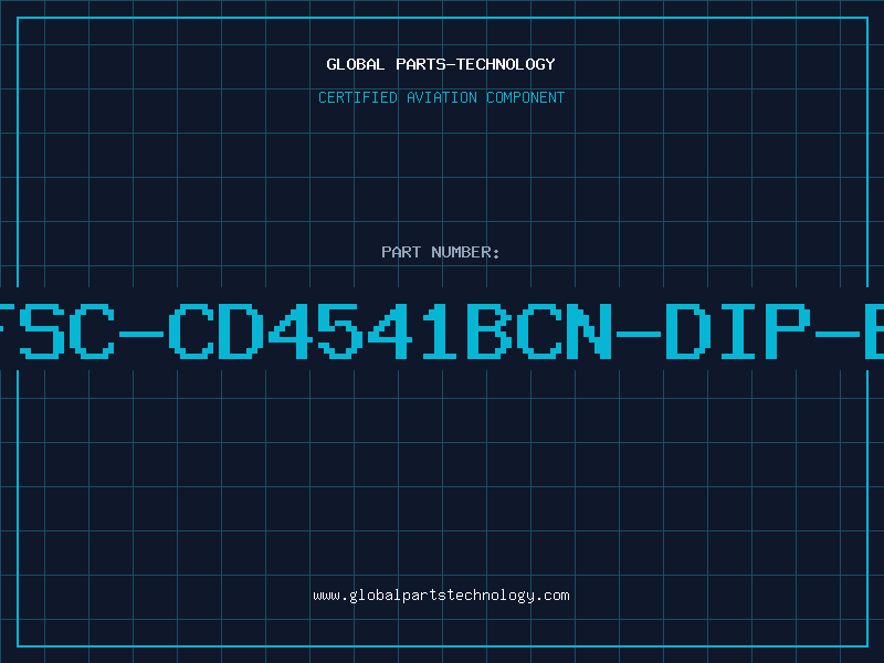 Aviation Part IC-FSC-CD4541BCN-DIP-BULK