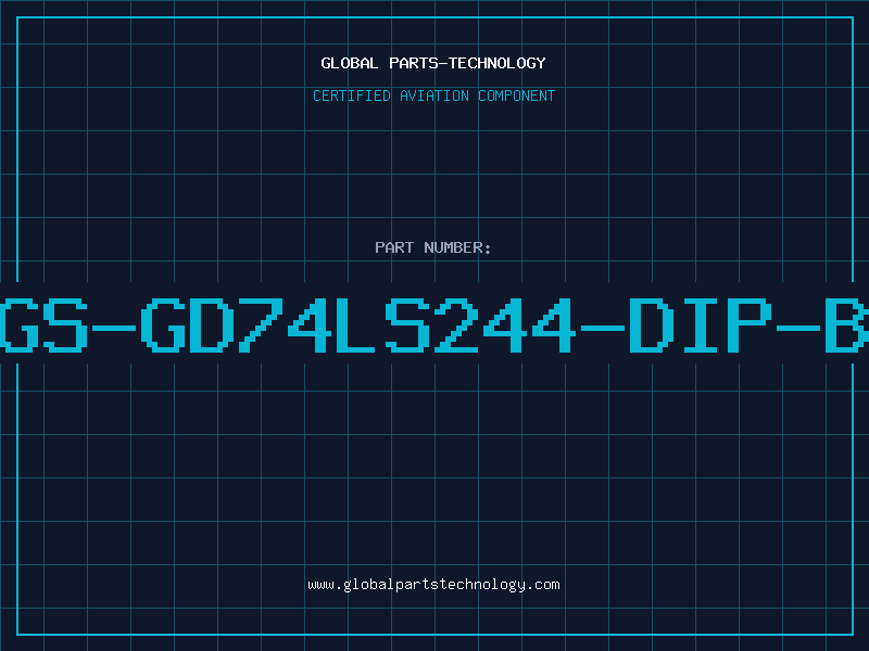 Aviation Part IC-GS-GD74LS244-DIP-BULK