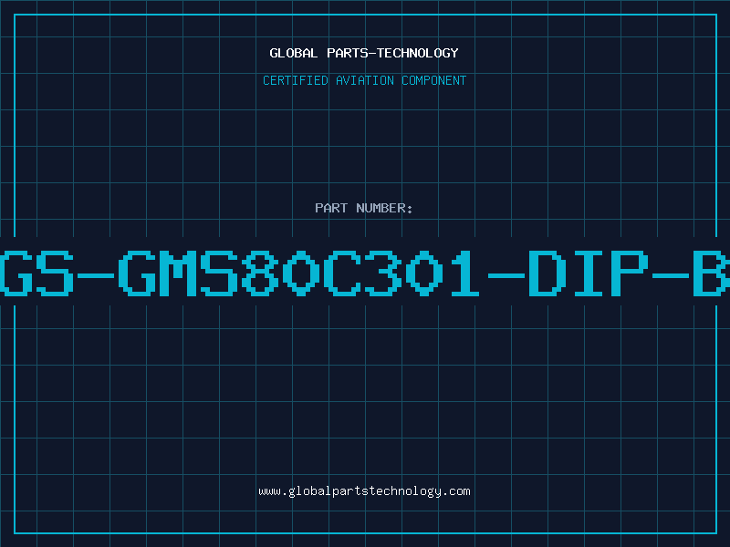 Aviation Part IC-GS-GMS80C301-DIP-BULK