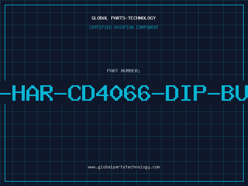 Aviation Part IC-HAR-CD4066-DIP-BULK