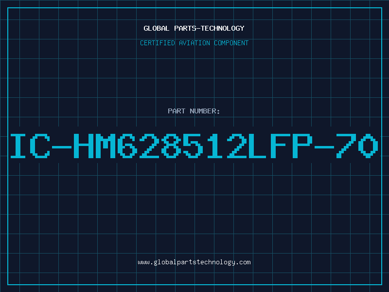 Aviation Part IC-HM628512LFP-70