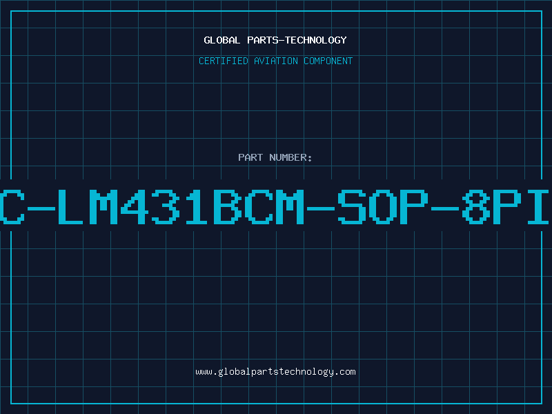 Aviation Part IC-LM431BCM-SOP-8PIN