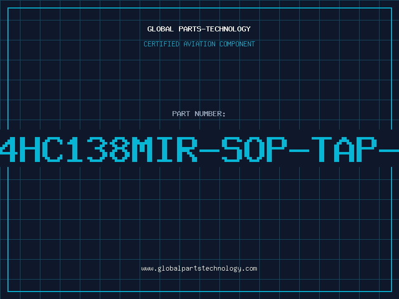 Aviation Part IC-M74HC138MIR-SOP-TAP-16PIN