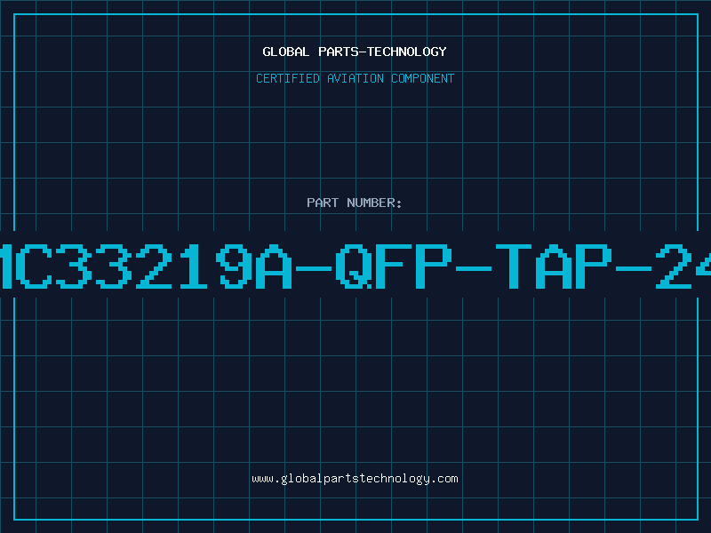 Aviation Part IC-MC33219A-QFP-TAP-24PIN