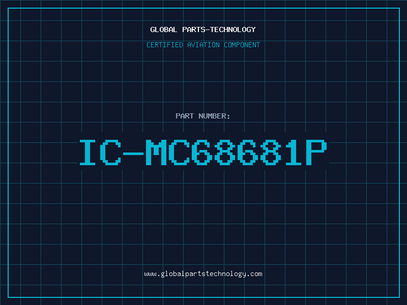 Aviation Part IC-MC68681P
