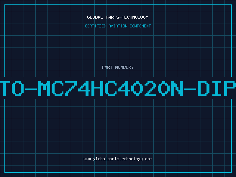 Aviation Part IC-MOTO-MC74HC4020N-DIP-BULK