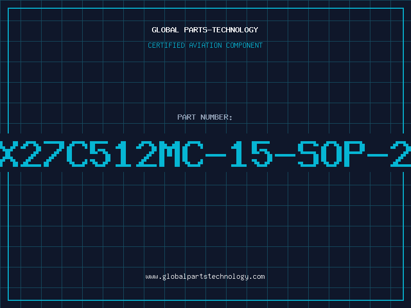 Aviation Part IC-MX27C512MC-15-SOP-28PIN