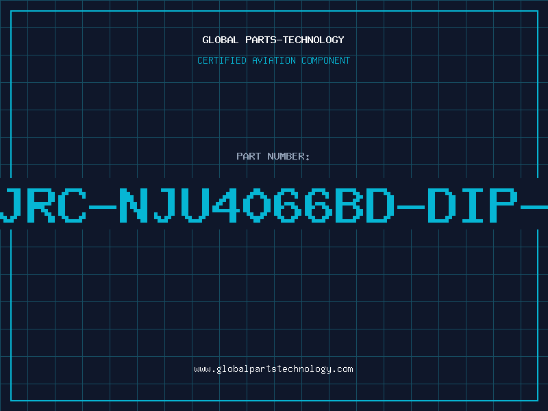 Aviation Part IC-NJRC-NJU4066BD-DIP-BULK