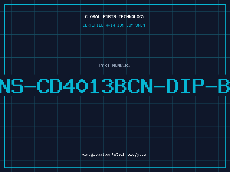 Aviation Part IC-NS-CD4013BCN-DIP-BULK