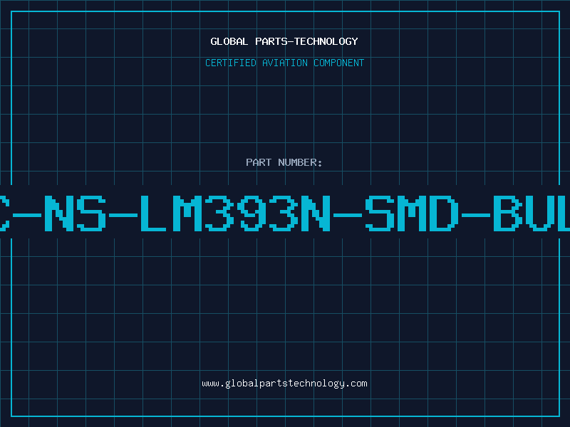 Aviation Part IC-NS-LM393N-SMD-BULK