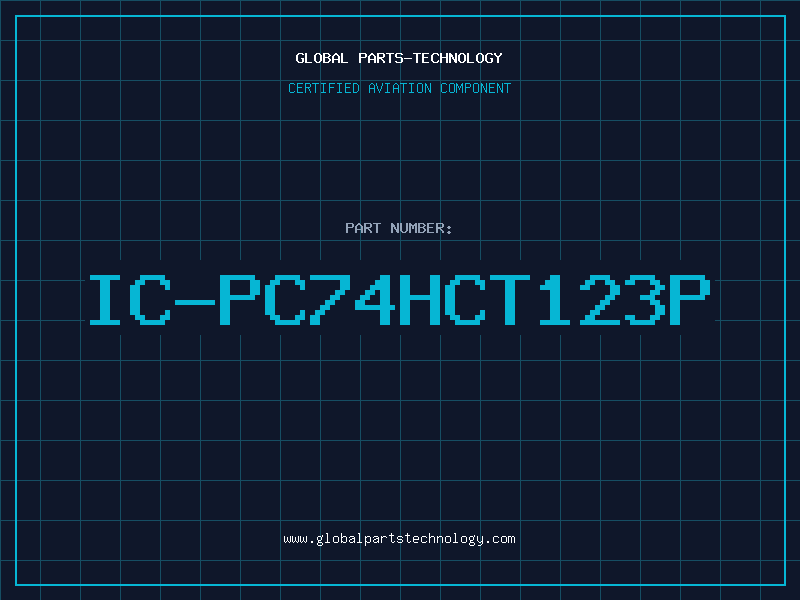 Aviation Part IC-PC74HCT123P