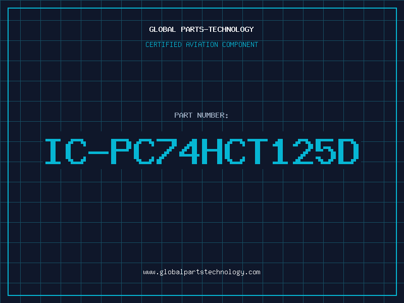Aviation Part IC-PC74HCT125D