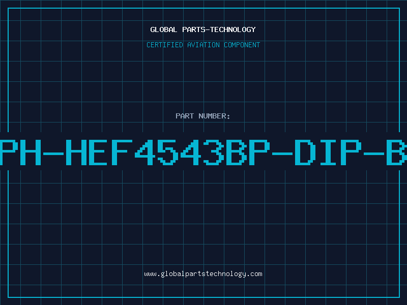 Aviation Part IC-PH-HEF4543BP-DIP-BULK