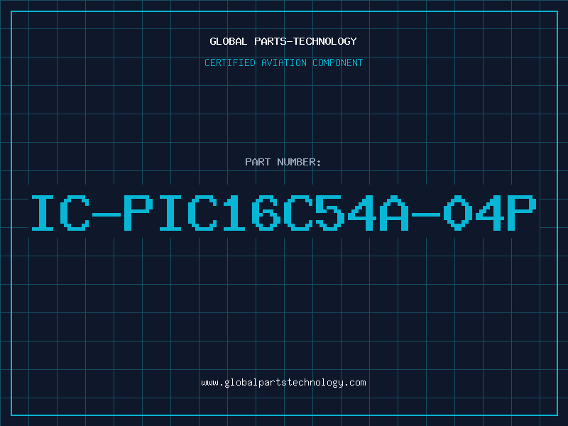 Aviation Part IC-PIC16C54A-04P