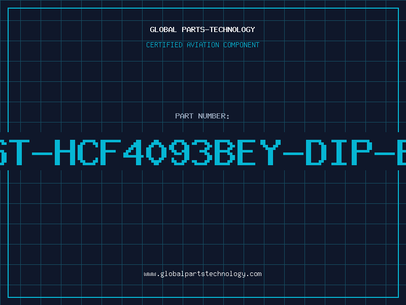 Aviation Part IC-ST-HCF4093BEY-DIP-BULK