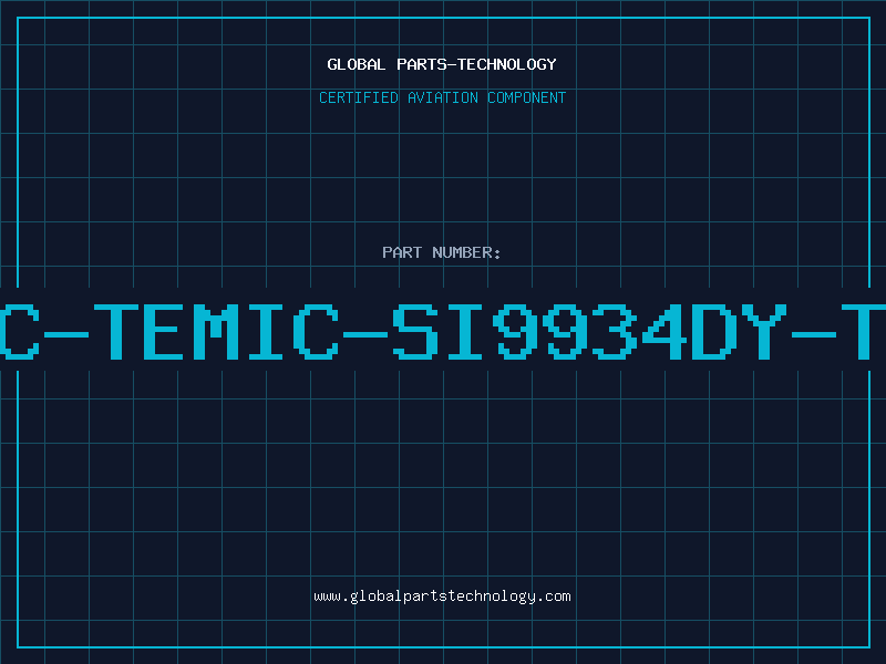Aviation Part IC-TEMIC-SI9934DY-T1