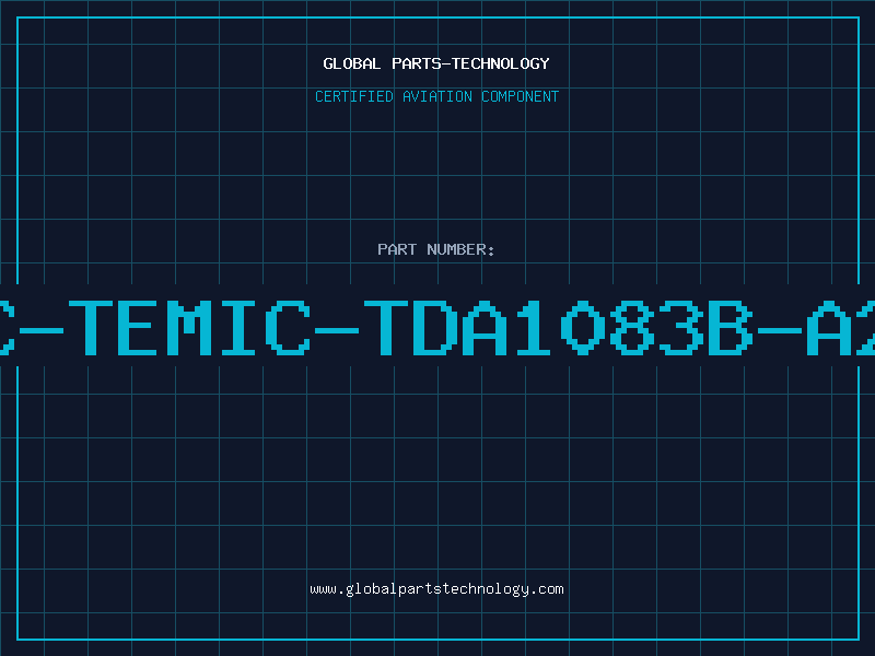 Aviation Part IC-TEMIC-TDA1083B-A2B