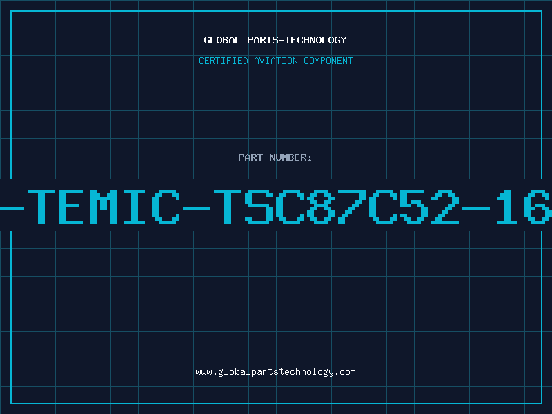Aviation Part IC-TEMIC-TSC87C52-16CA