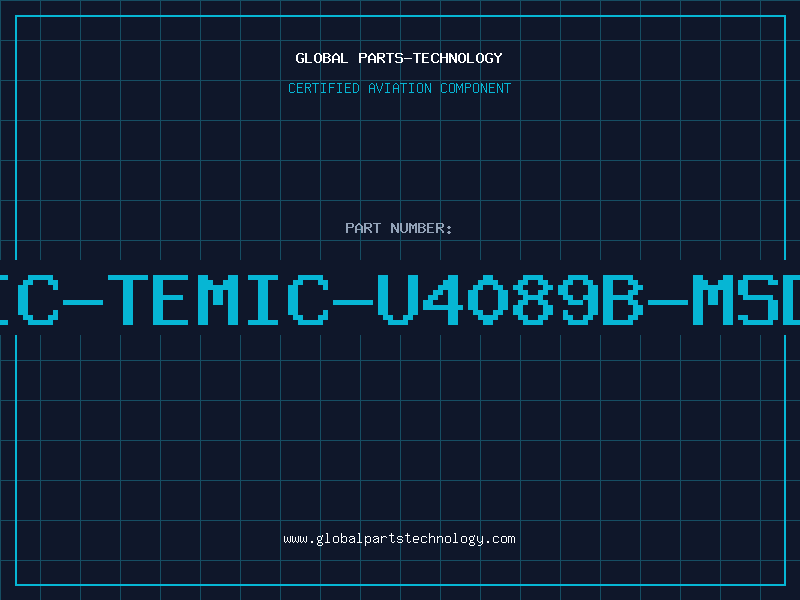 Aviation Part IC-TEMIC-U4089B-MSD
