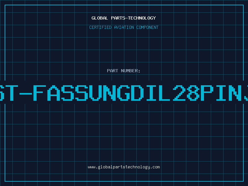 Aviation Part IC-Test-FassungDIL28PINJermyn