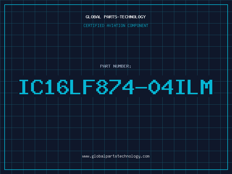 Aviation Part IC16LF874-04ILM