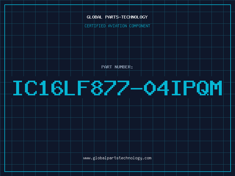 Aviation Part IC16LF877-04IPQM