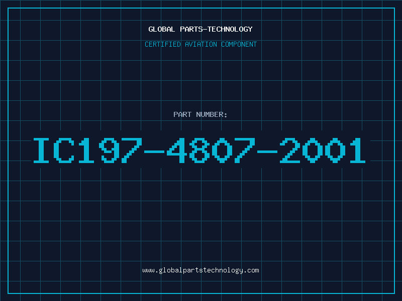 Aviation Part IC197-4807-2001