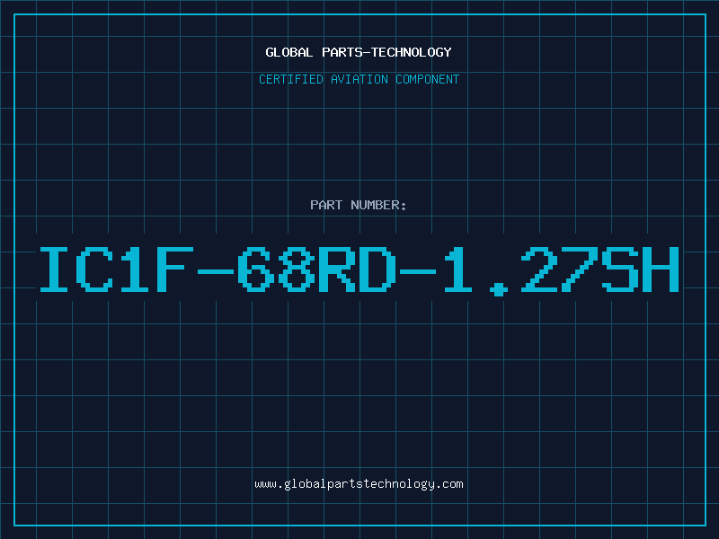 Aviation Part IC1F-68RD-1.27SH
