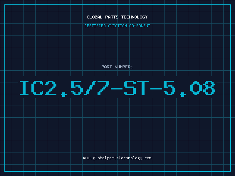 Aviation Part IC2.5/7-ST-5.08